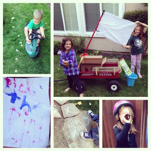 The kids have turned into pirates!